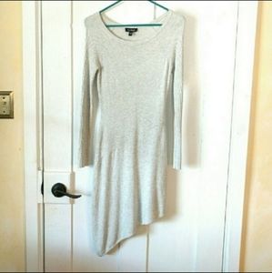 MOVING SALE!!! Bebe asymmetrical sweater dress